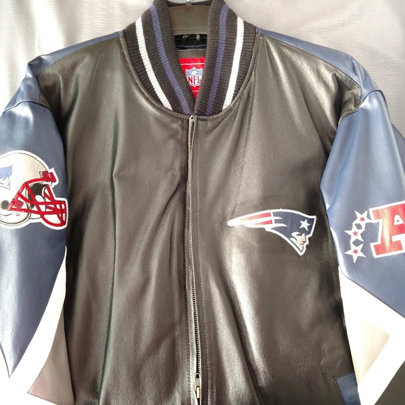 NFL Jackets & Coats New England Patriots Leather Jacket Poshmark